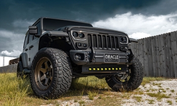 Oracle Lighting Launches Skid Plate with Integrated LED Emitters for Jeep Wrangler JL and Gladiator JT at 2021 SEMA Expo