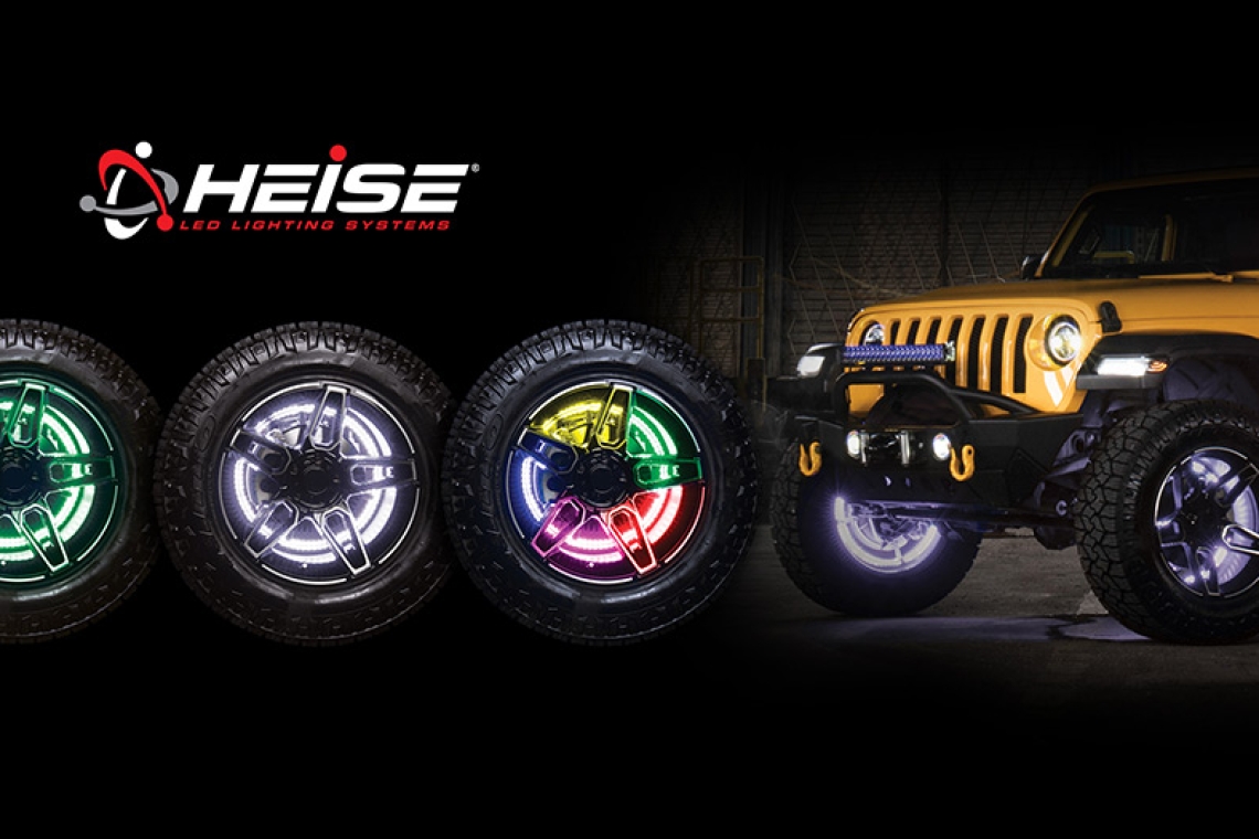 Heise® Now Shipping New LED Wheel Lights