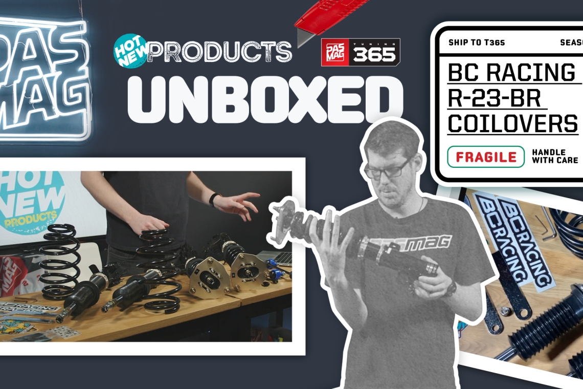 PASMAG Unboxing: BC Racing R-23-BR Coilovers