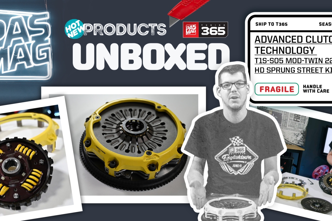 PASMAG Unboxing: Advanced Clutch Technology T1S-S05 Mod-Twin 225 HD Sprung Street Kit