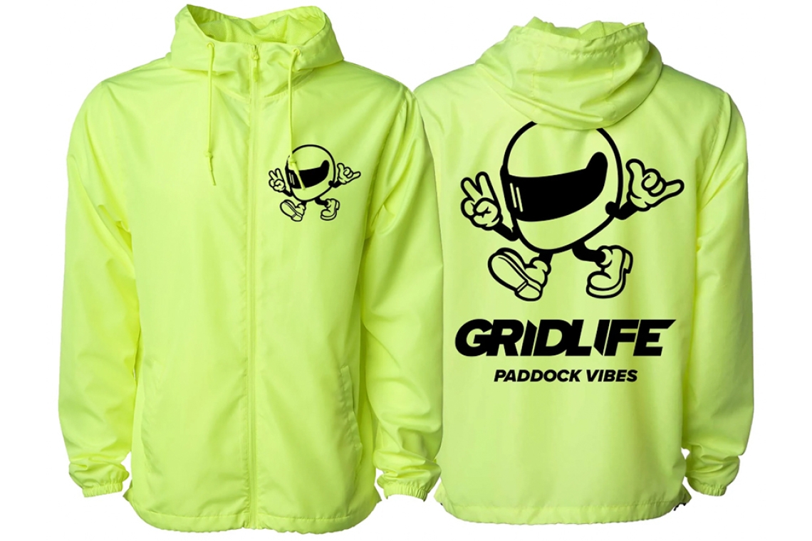 GRIDLIFE Paddock Vibes Windbreaker Safety Crew