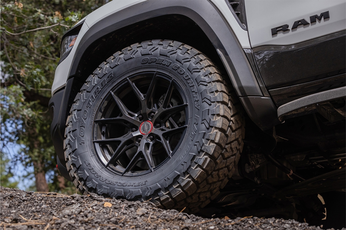 The Open Country R/T Trail is an All-New On- and Off-Road Rugged Terrain Tire from Toyo Tires®