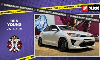 Ben Young's Casper Themed 2021 Kia Rio LX Plus