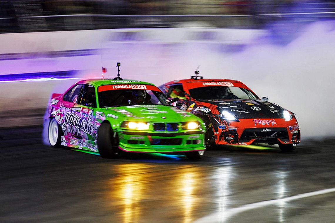 Why do Formula Drift cars look that way?