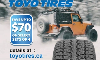 Toyo Tires Fall 2022 Rebate Event
