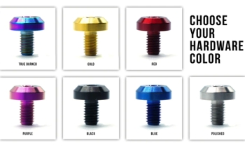 Dress Up Bolts New Titanium 3 Piece Wheel Hardware Now Available