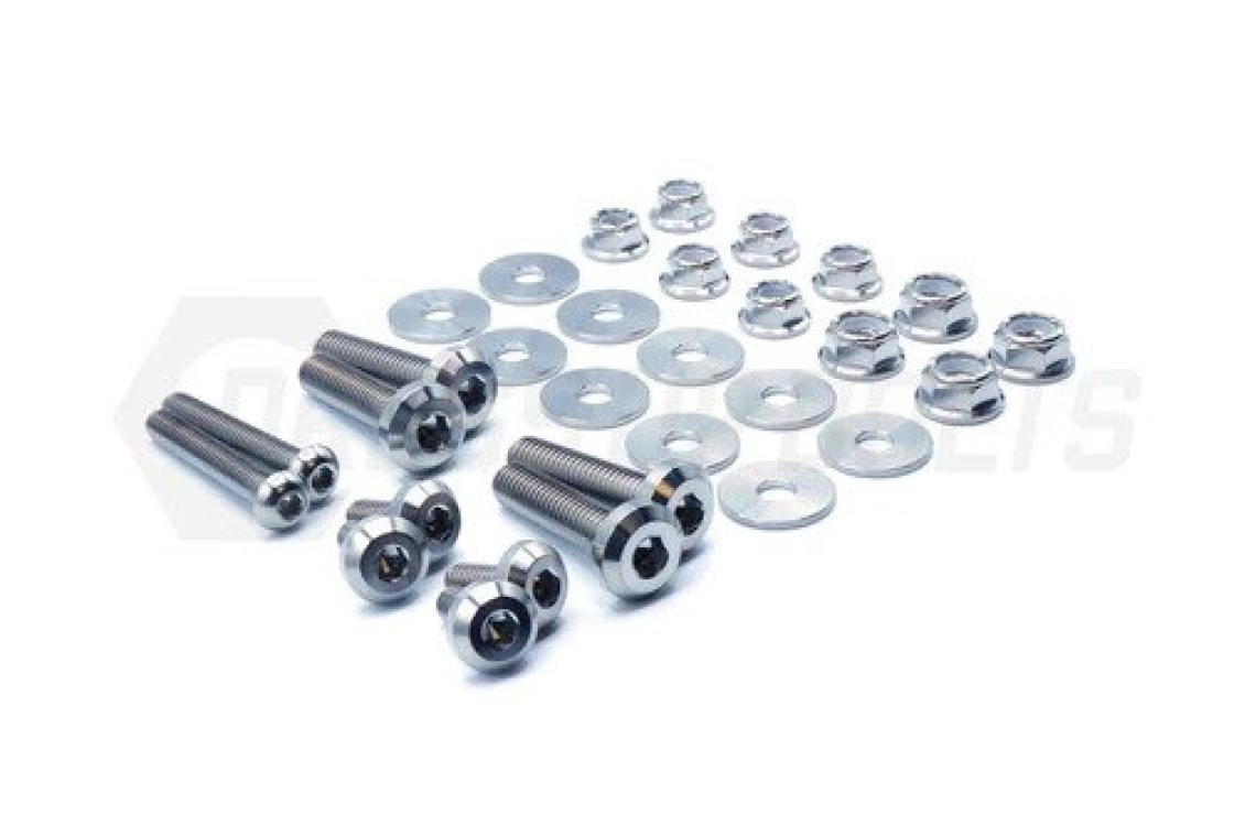 Dress Up Bolts Titanium Hardware Wing Kit for APR GTC-300 (Evo X)