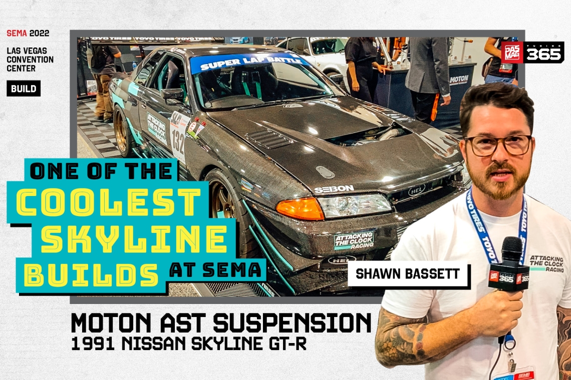 Shawn Bassett Attacking The Clock Racing 1991 R32 Skyline GT-R Build