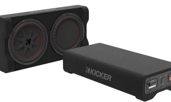 KICKER PTRTP Powered Down-Firing Subwoofer Loaded Enclosures