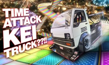 Shawn Bassett Attacking The Clock Racing Time Attack Kei Truck