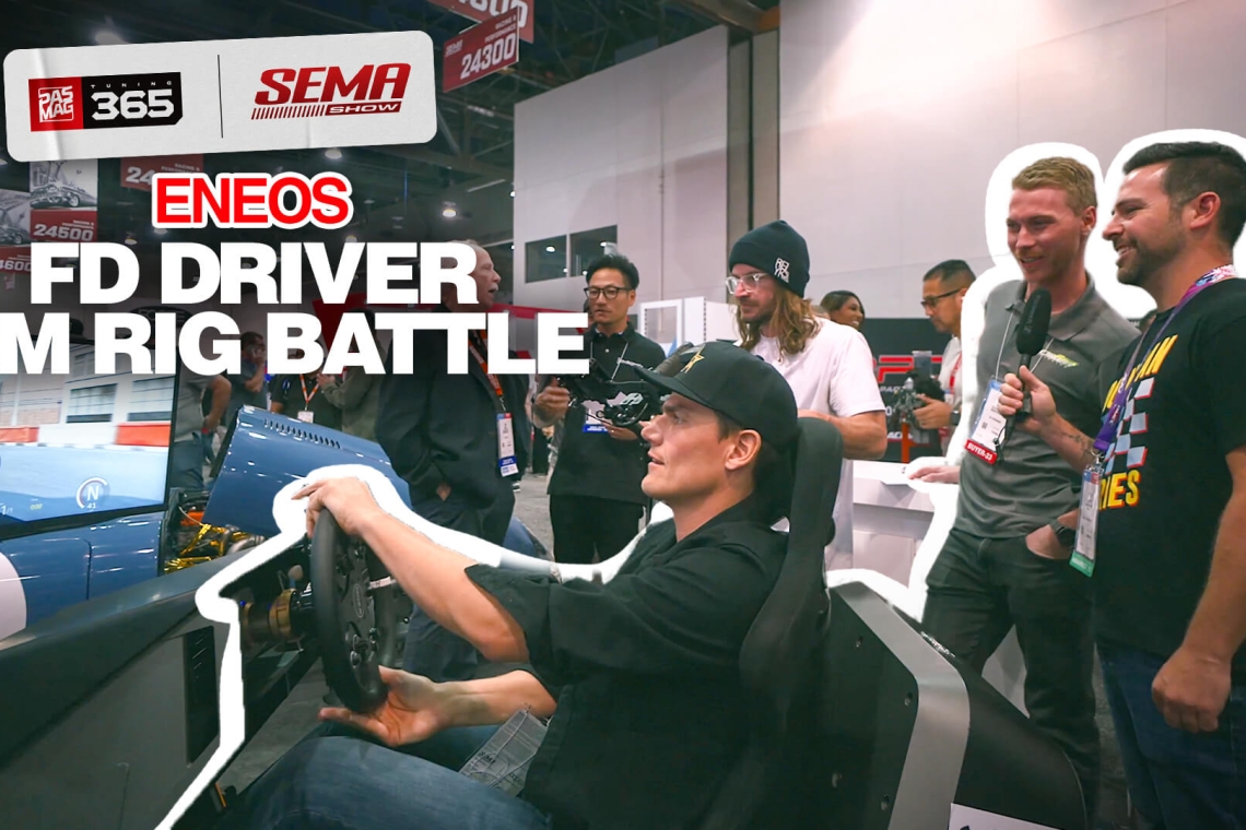 Pro Drifters Sim Rig Battles at SEMA 2023