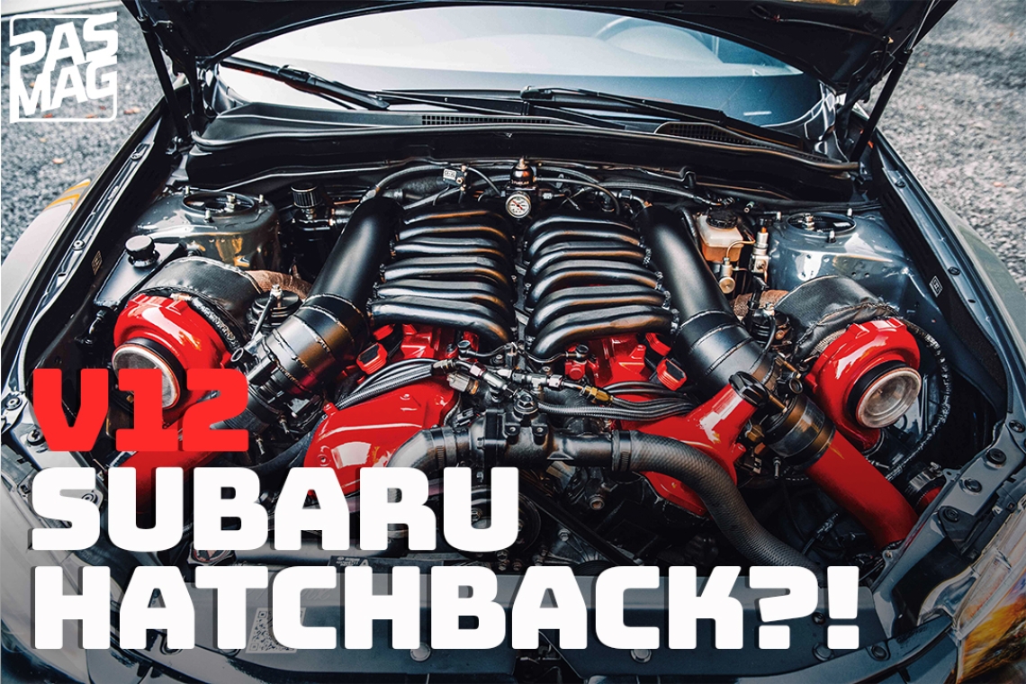 V12 Champion: John Proulx's V12 Subaru Hatchback