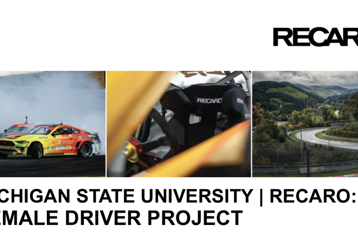 Michigan State University and RECARO Tackle Female Safety in Female Driver Project