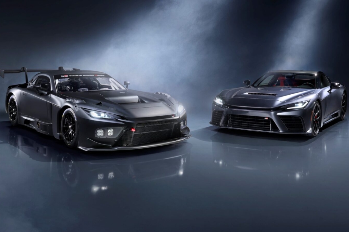 Toyota unwraps GR GT supercar and GR GT3 racer