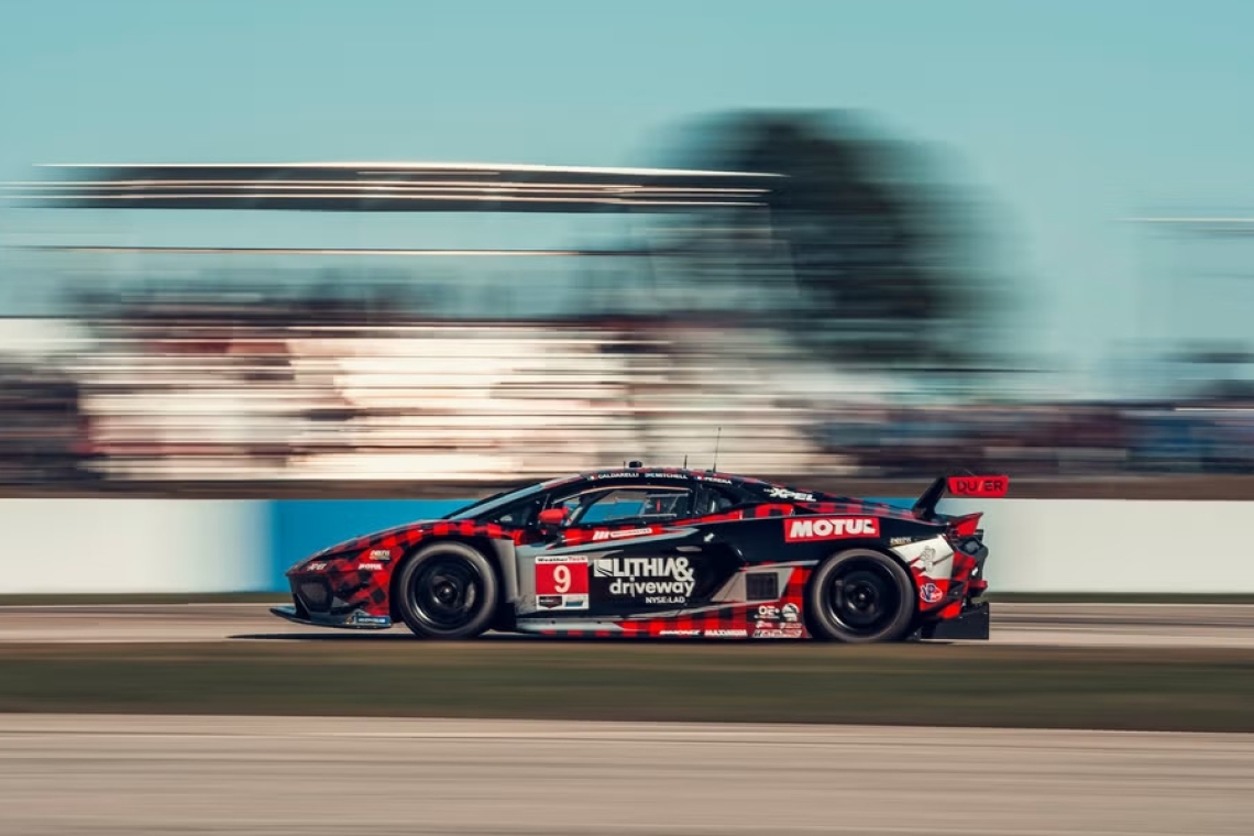 Lamborghini Temerario GT3 Makes Strong Start at Sebring