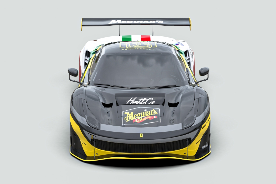 Meguiar’s and TJ Hunt Set to Unveil Ferrari 488 GT3 EVO Livery at Formula DRIFT Long Beach