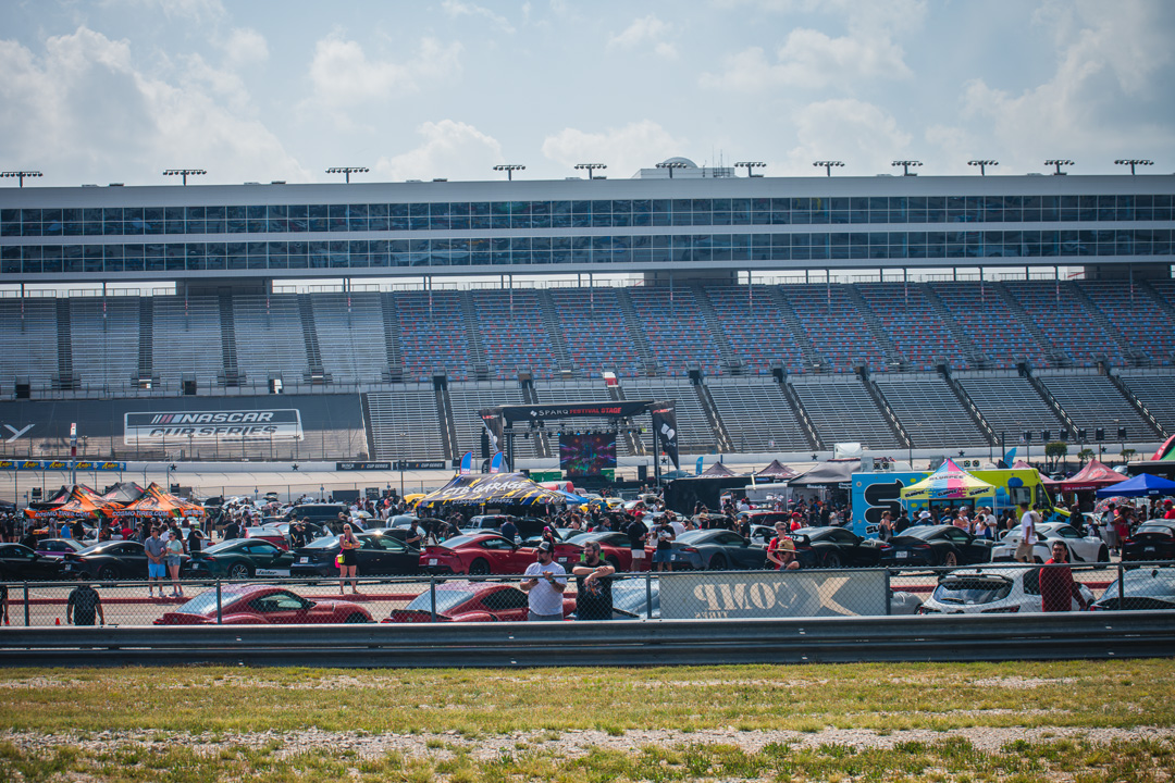 Modified import displayed during FuelFest Dallas-Fort Worth at Texas Motor Speedway.