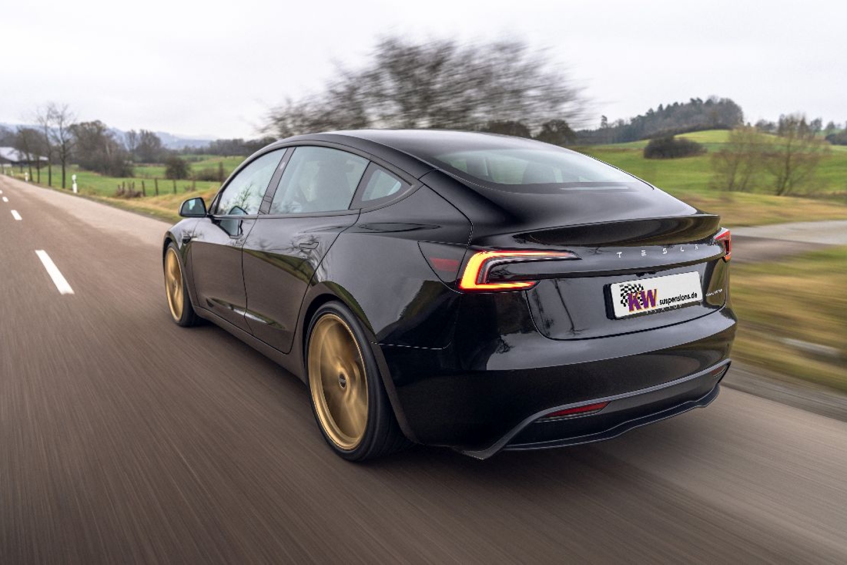 KW Introduces DDC Plug &amp; Play Coilovers for Tesla Model 3 and Model Y Performance