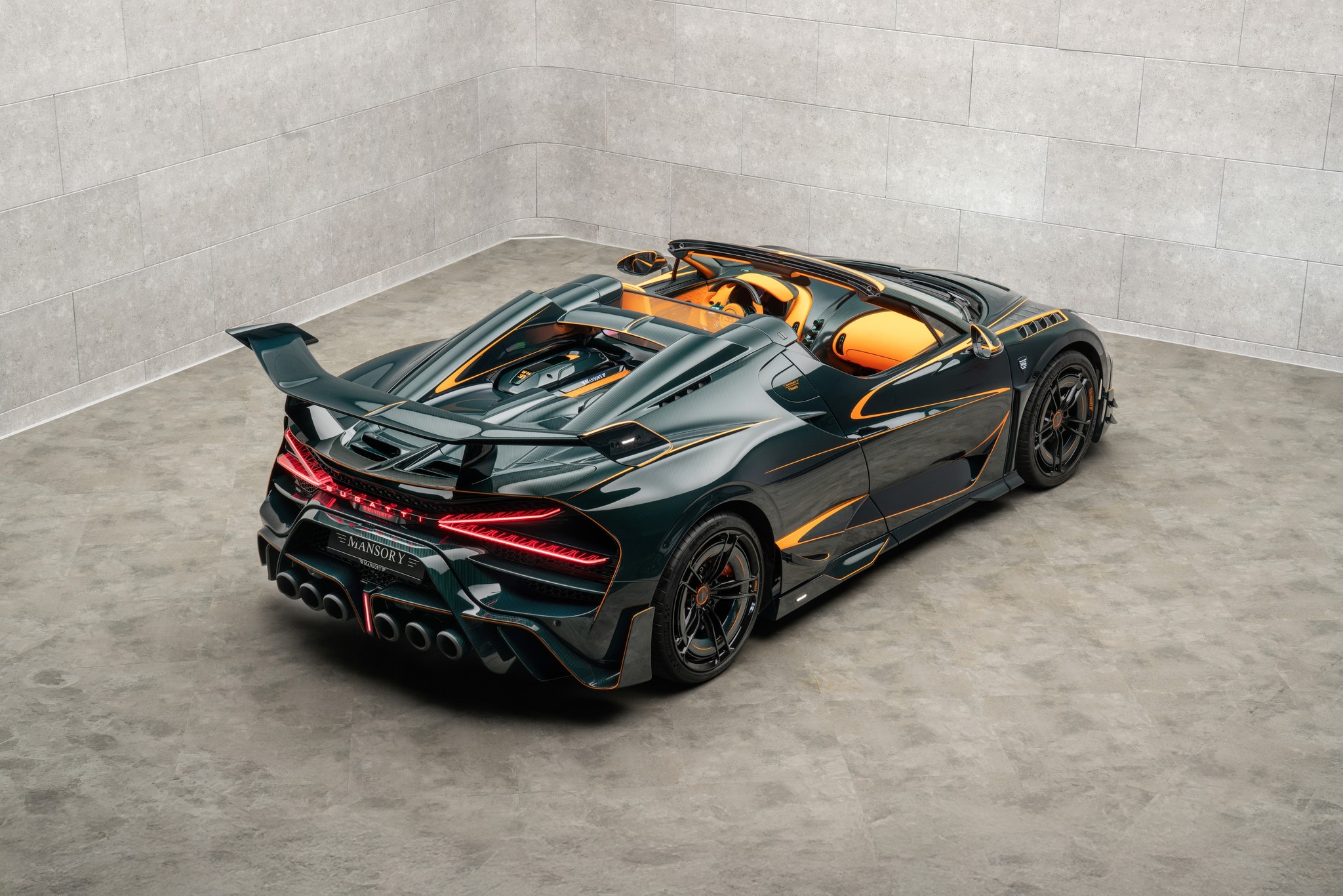 MANSORY Vincerò Bugatti-based one-off shown in gallery image 1.
