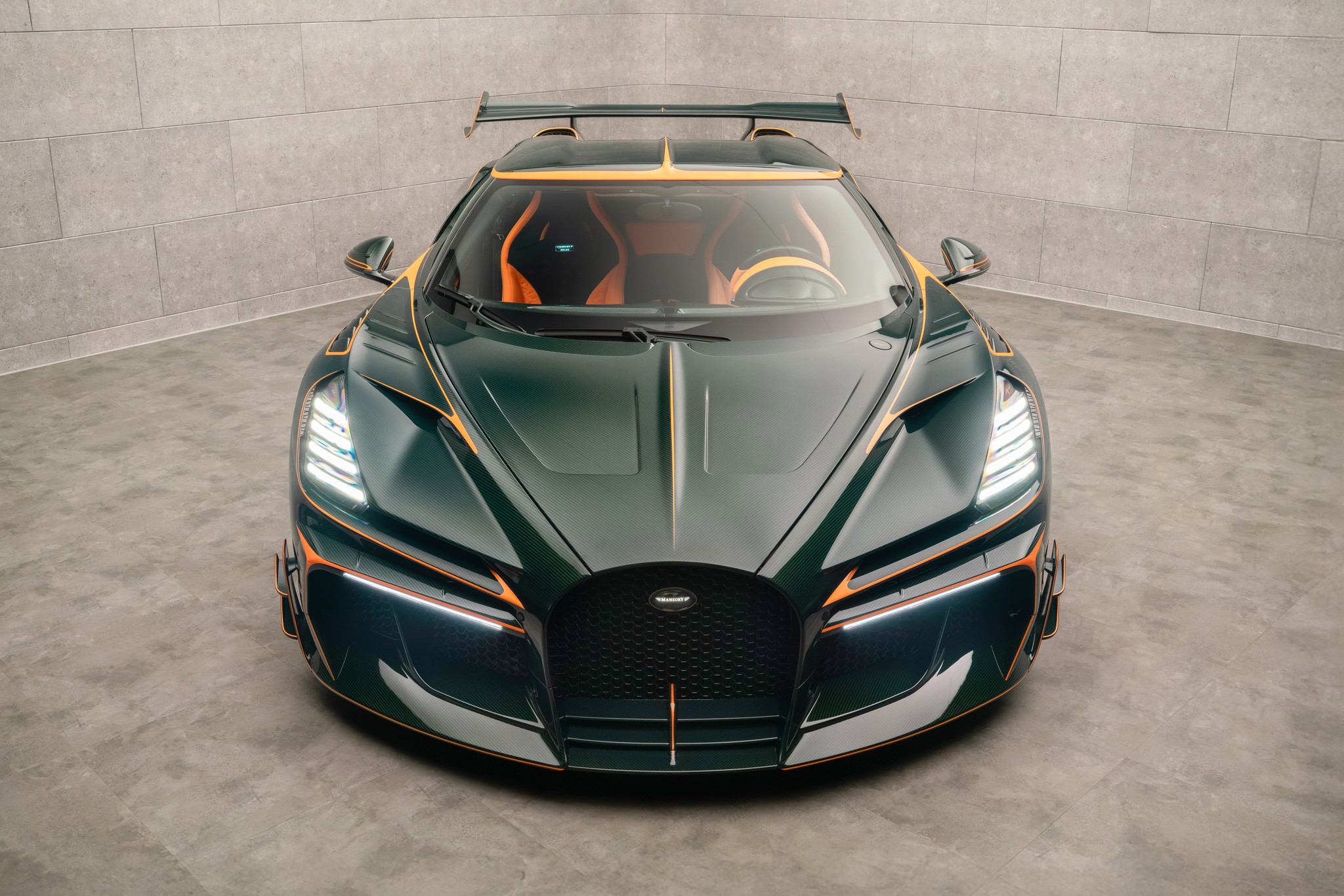 MANSORY Vincerò Bugatti-based one-off shown in gallery image 2.