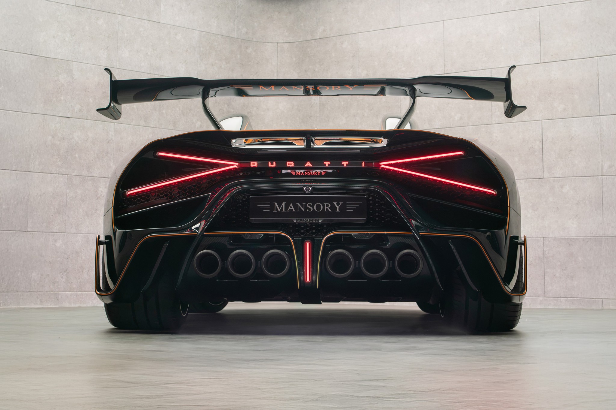 MANSORY Vincerò Bugatti-based one-off shown in gallery image 4.
