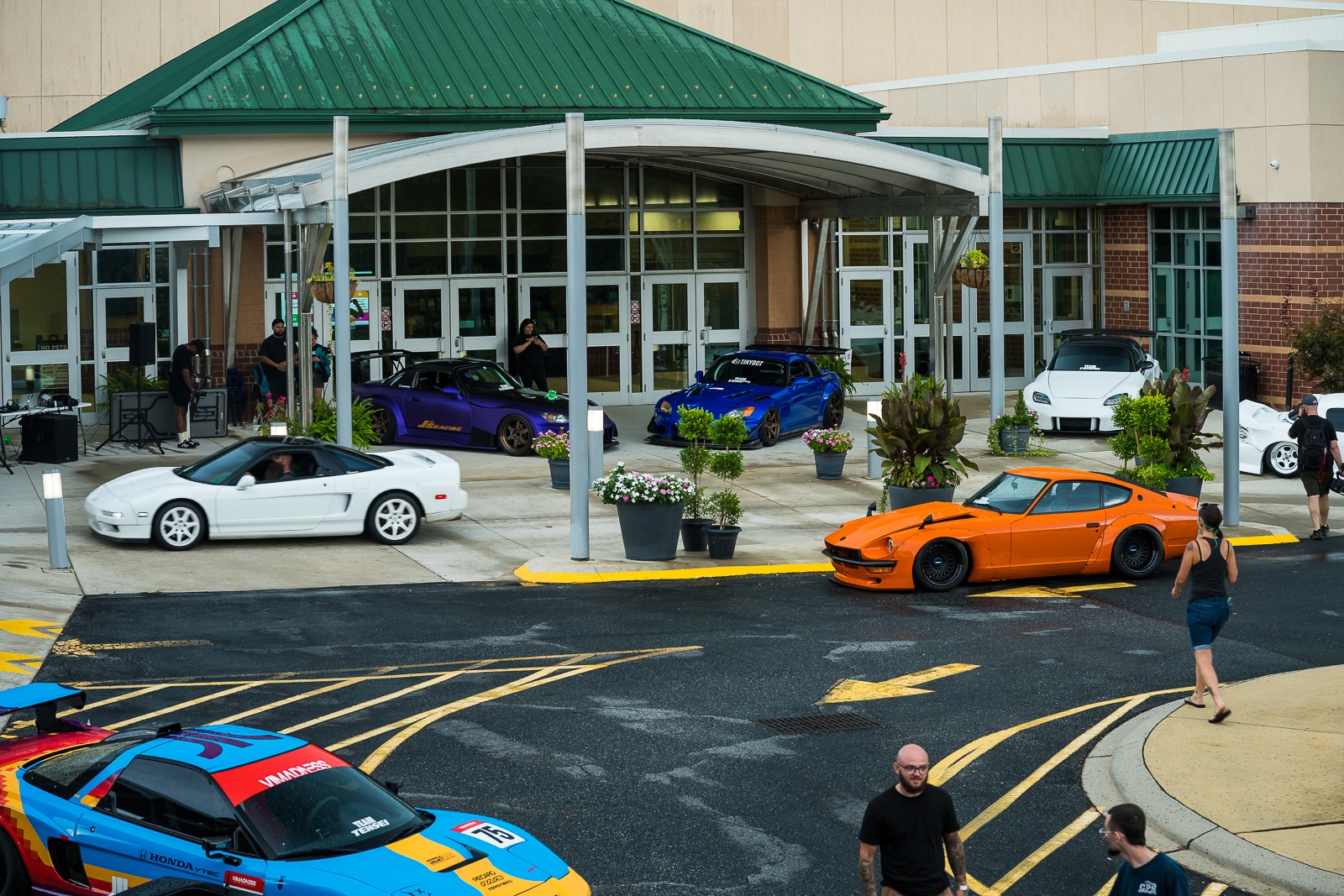 JDM cars on display at Team Tensei's 2026 Daikoku Tensei Style event in Hickory, North Carolina.