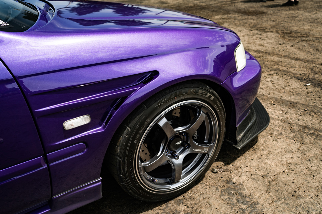 Brandon Elste’s modified 1996 Honda Civic.