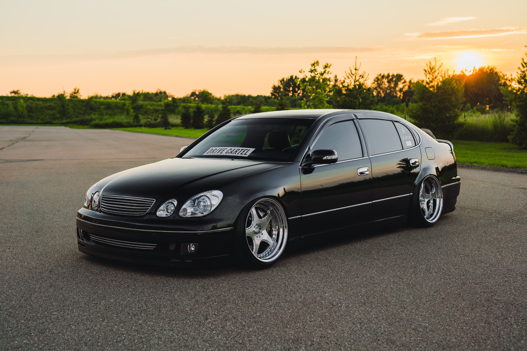 Kyle Harty’s modified 1999 Lexus GS 400.