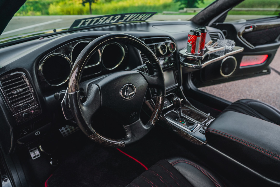 Kyle Harty’s modified 1999 Lexus GS 400.