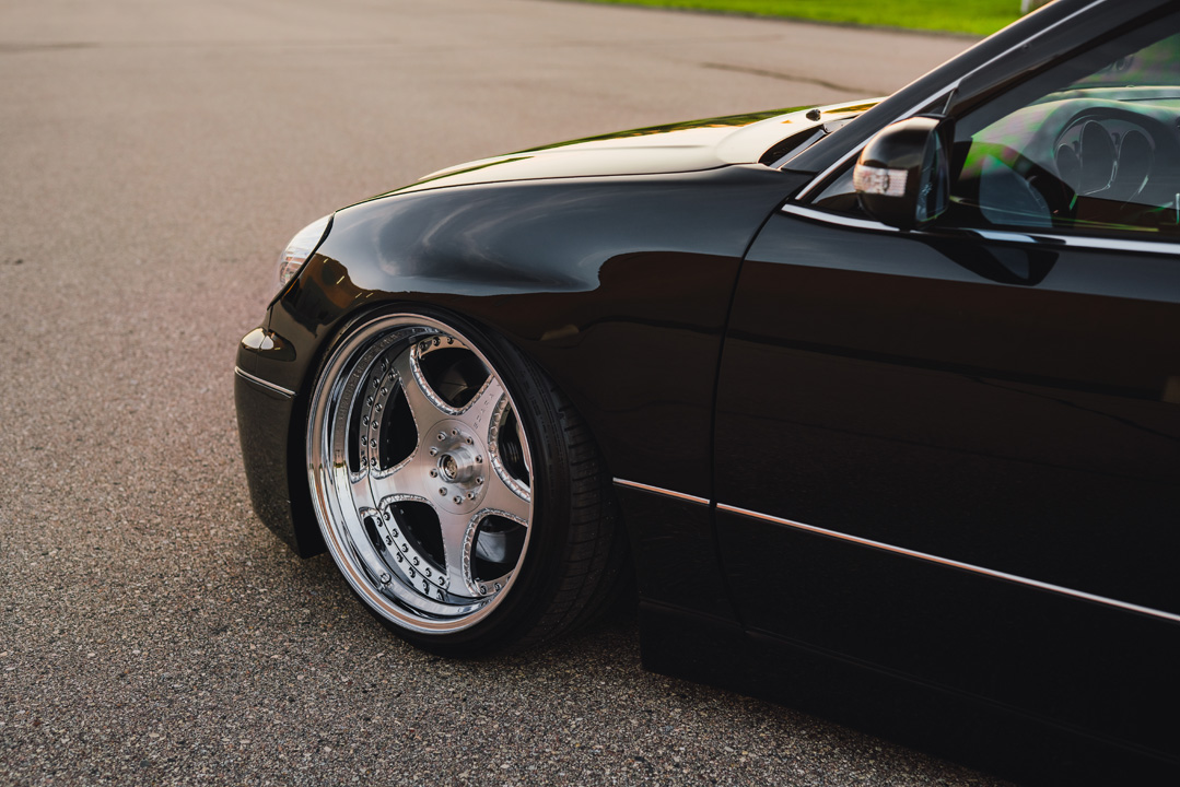 Kyle Harty’s modified 1999 Lexus GS 400.