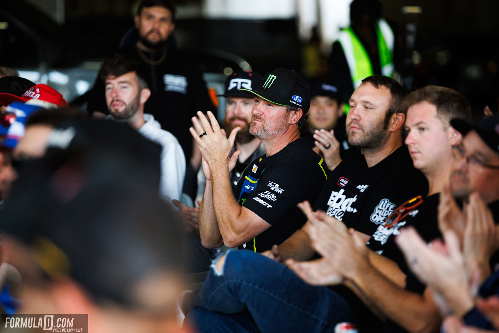 Formula Drift PRO Round 8 action at the 2026 Shoreline Showdown in Long Beach, California.