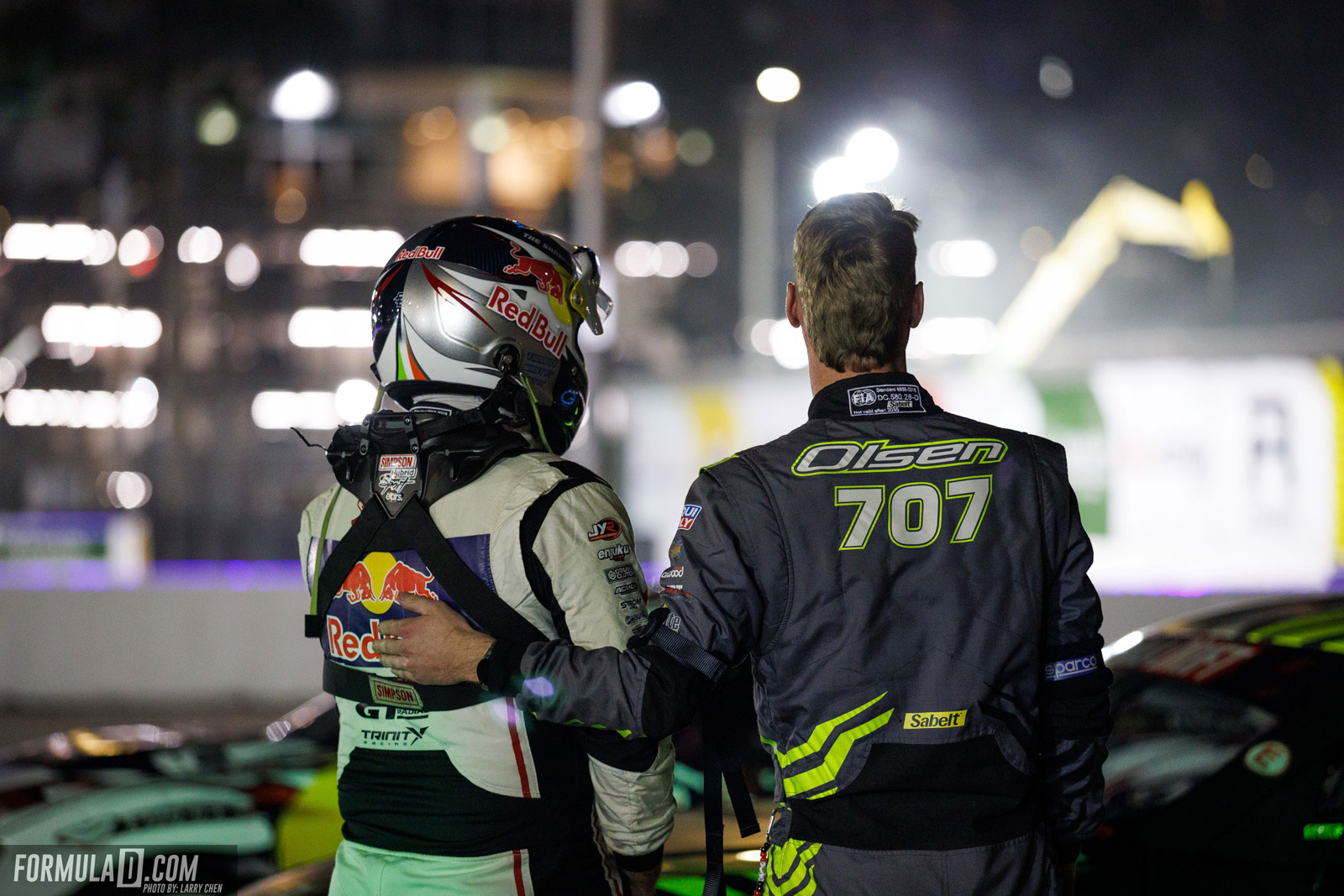 Formula Drift PRO Round 8 action at the 2026 Shoreline Showdown in Long Beach, California.