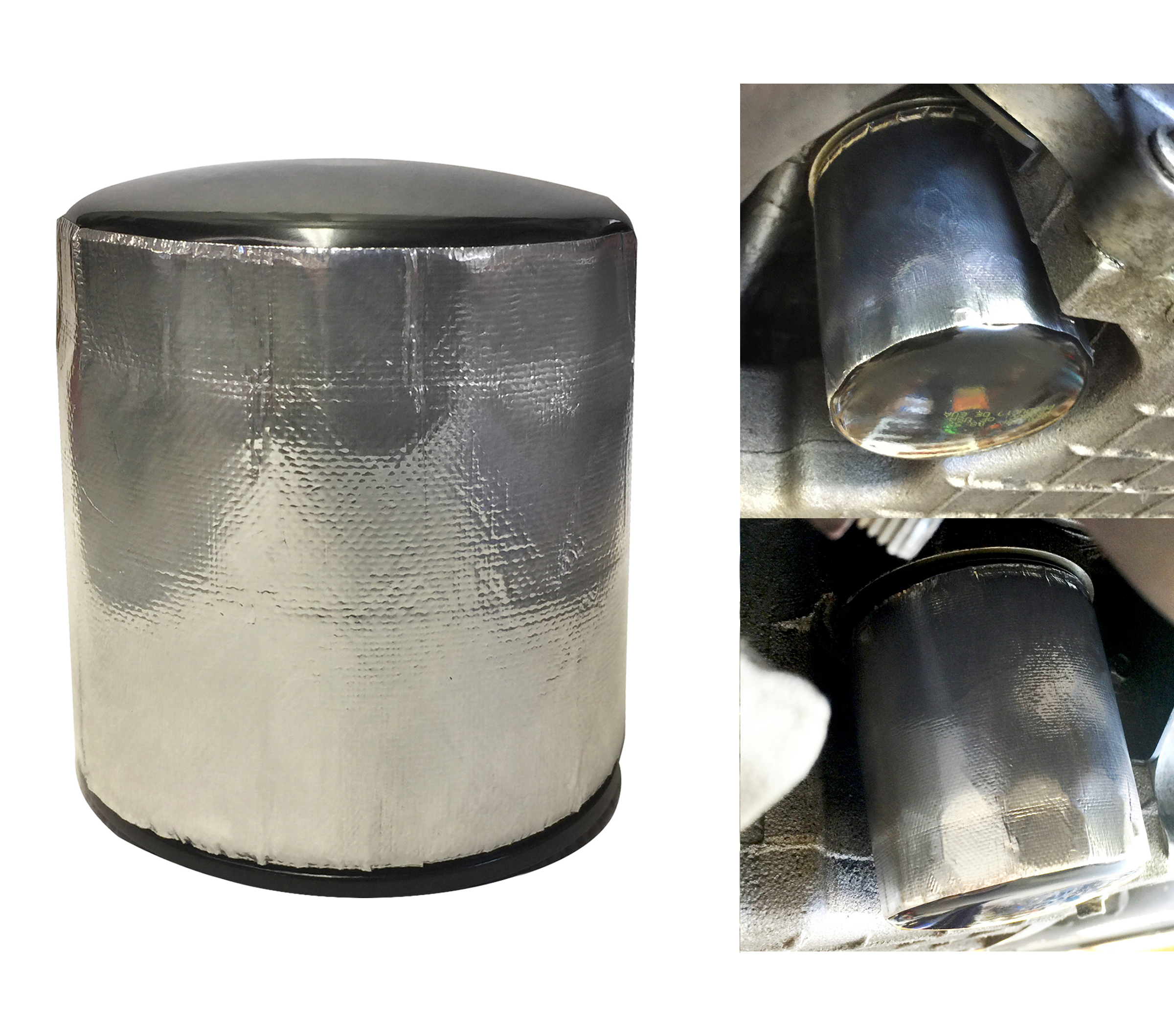 Oil Filter Heat Shield - Design Engineering Inc - PASMAG is the Tuner's  Source for Modified Car Culture since 1999