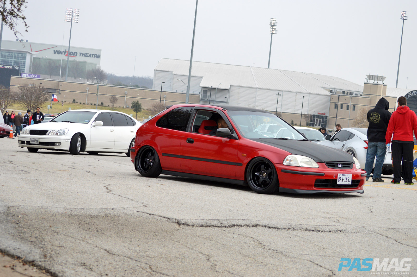 PASMAG Cupcake Meet 19 2014 Grand Prairie Texas Anthony Guerra Honda Civic Hatchback