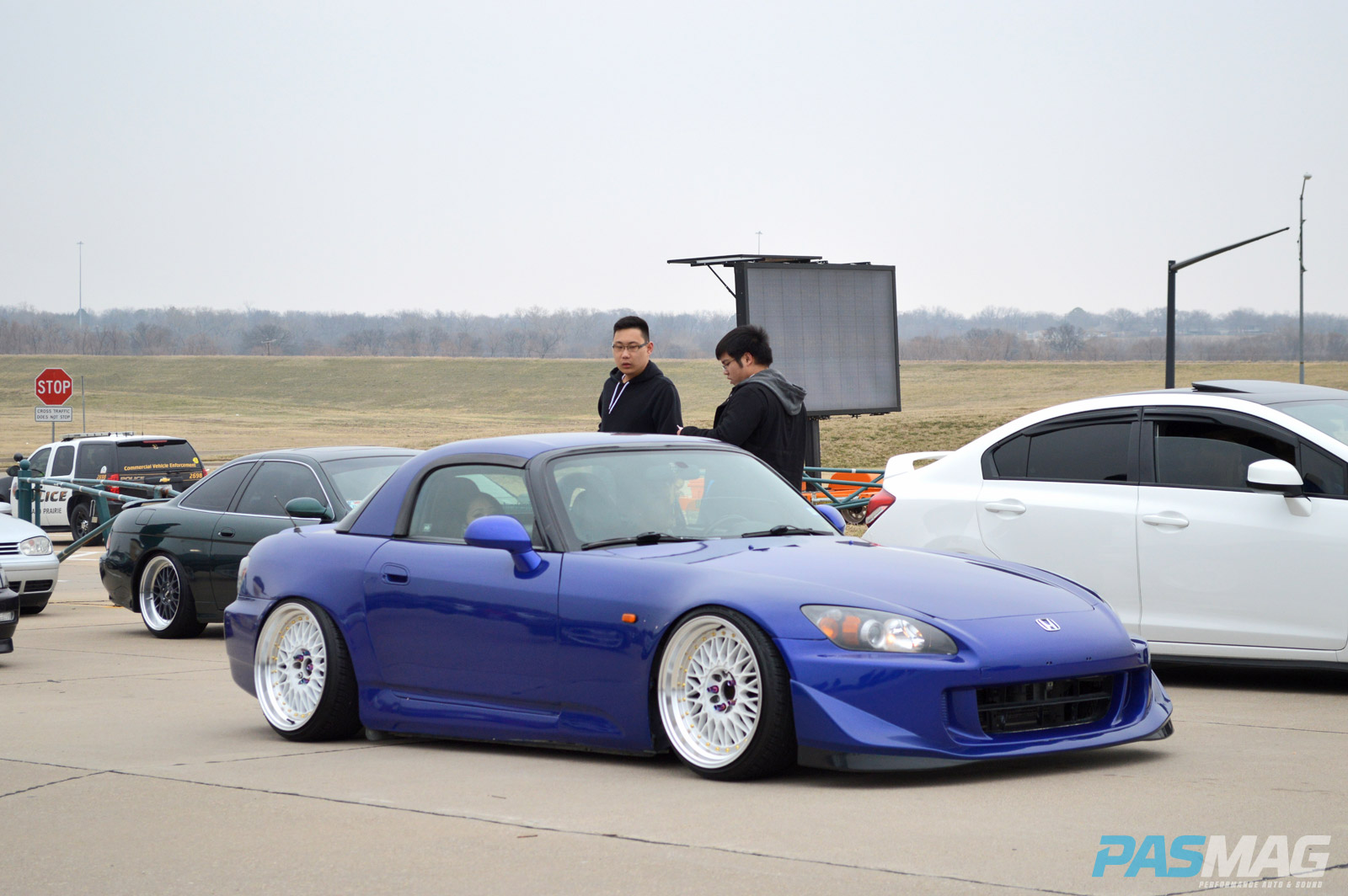PASMAG Cupcake Meet 19 2014 Grand Prairie Texas Anthony Guerra Honda S2000 Front