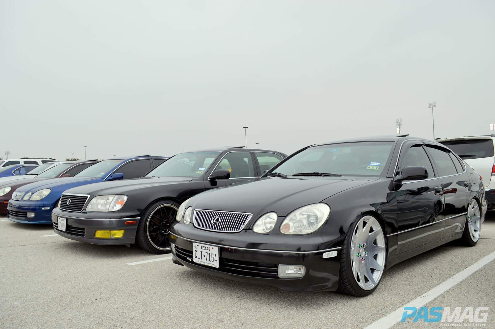 PASMAG Cupcake Meet 19 2014 Grand Prairie Texas Anthony Guerra Lexus Lineup