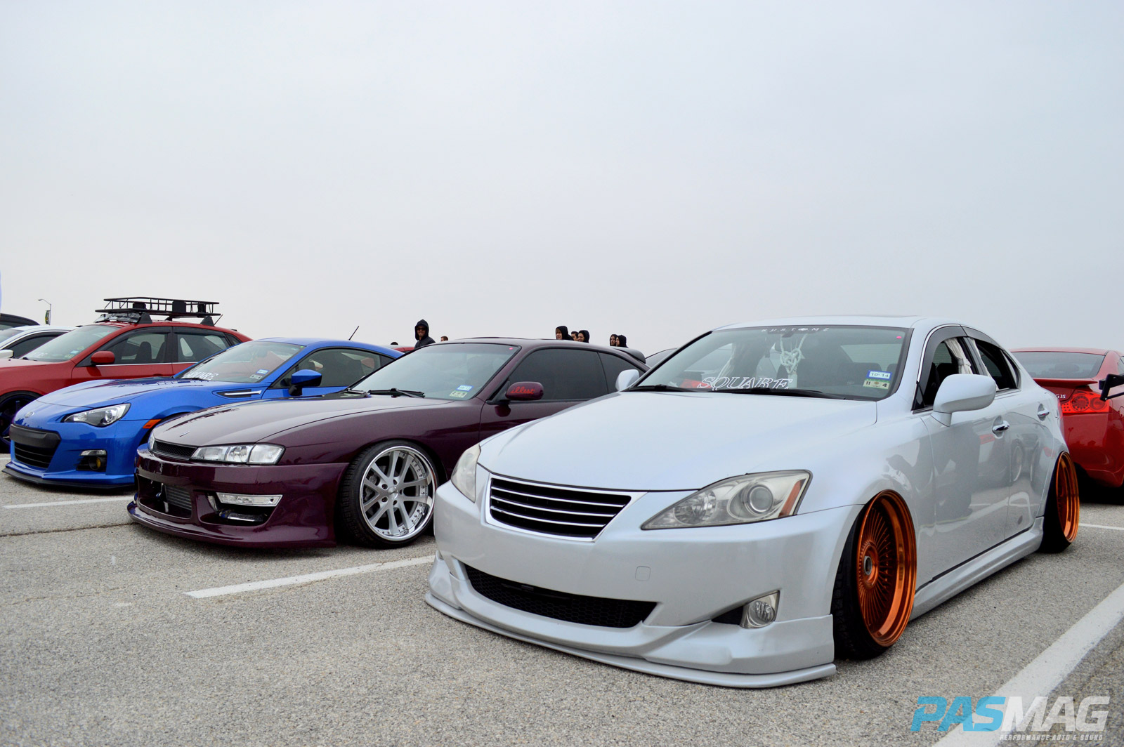 PASMAG Cupcake Meet 19 2014 Grand Prairie Texas Anthony Guerra Lexus Nissan Subaru