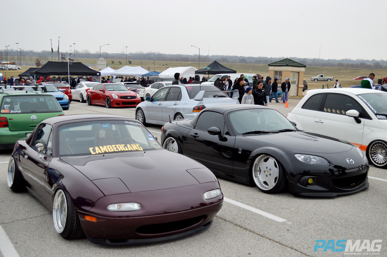 PASMAG Cupcake Meet 19 2014 Grand Prairie Texas Anthony Guerra Mazda Miata Cambergang Honda S2000
