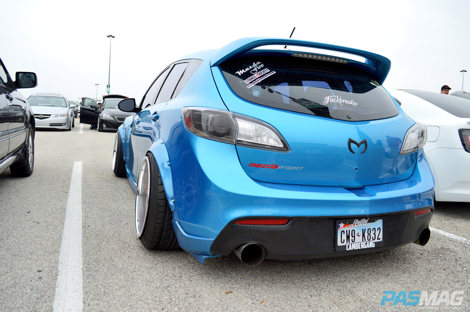 PASMAG Cupcake Meet 19 2014 Grand Prairie Texas Anthony Guerra Mazda Protege 3