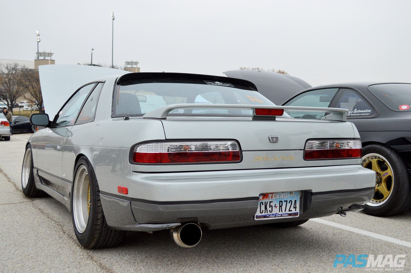 PASMAG Cupcake Meet 19 2014 Grand Prairie Texas Anthony Guerra Nissan 240SX Rear
