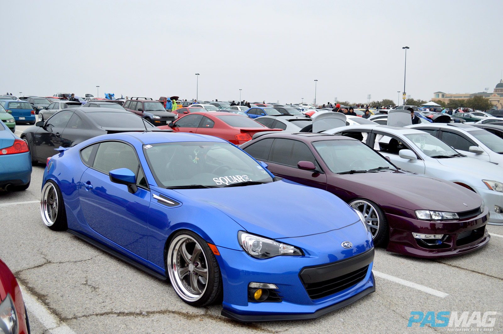 PASMAG Cupcake Meet 19 2014 Grand Prairie Texas Anthony Guerra Subaru BRZ Nissan 240SX