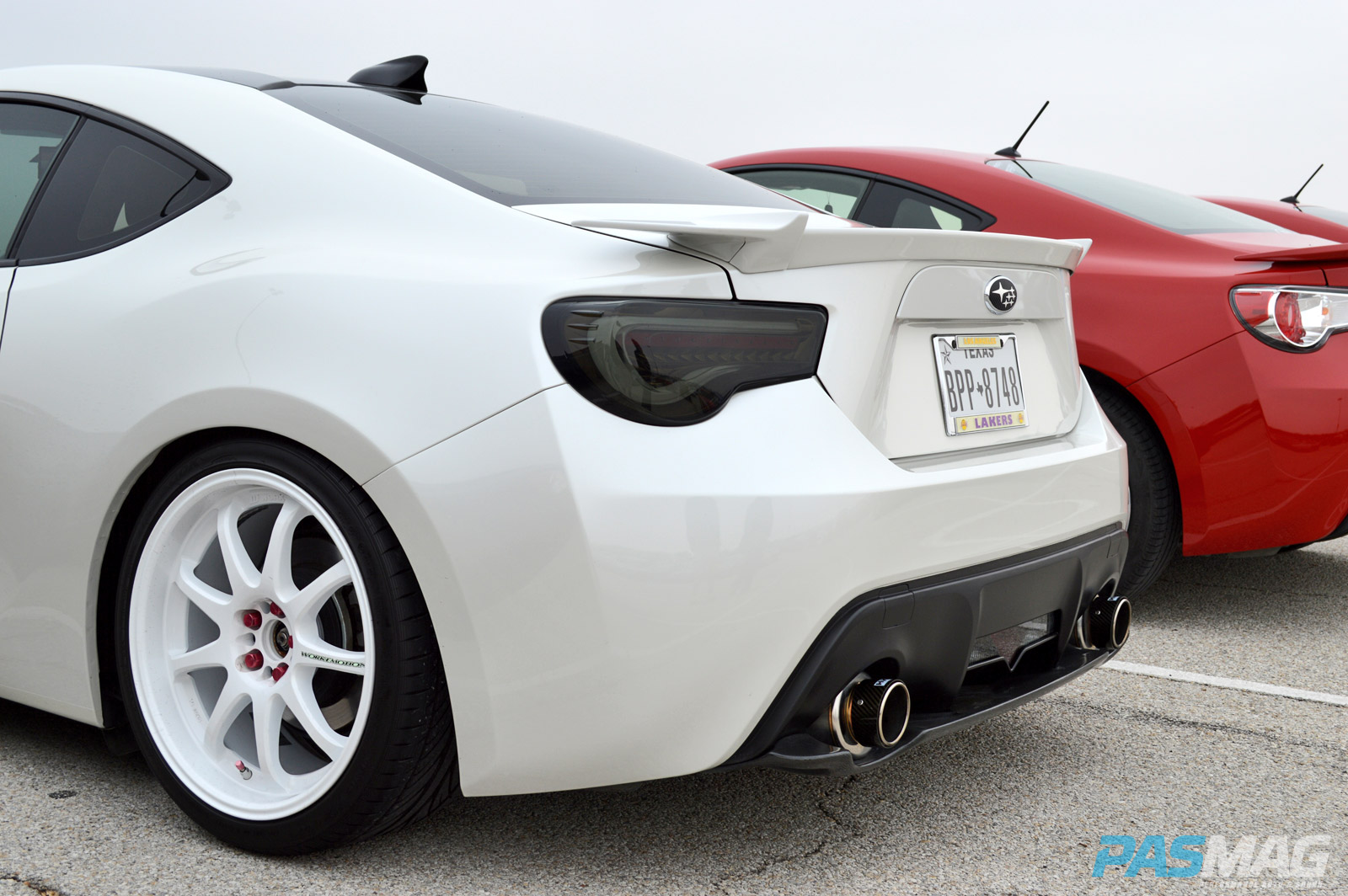 PASMAG Cupcake Meet 19 2014 Grand Prairie Texas Anthony Guerra Subaru BRZ Rear