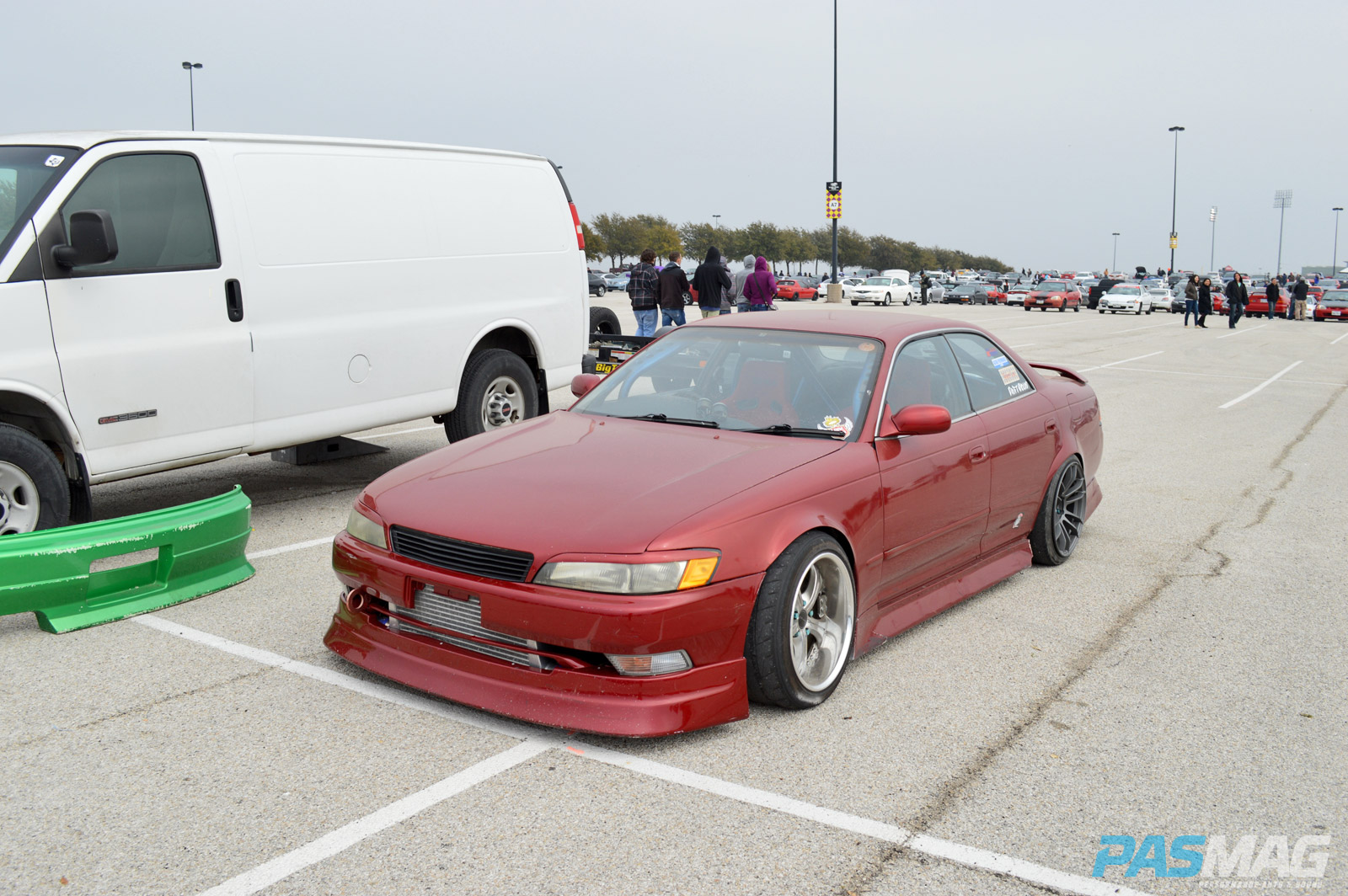 PASMAG Cupcake Meet 19 2014 Grand Prairie Texas Anthony Guerra Toyota Drift Front