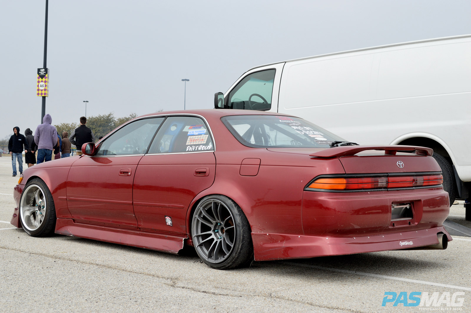 PASMAG Cupcake Meet 19 2014 Grand Prairie Texas Anthony Guerra Toyota Drift Rear