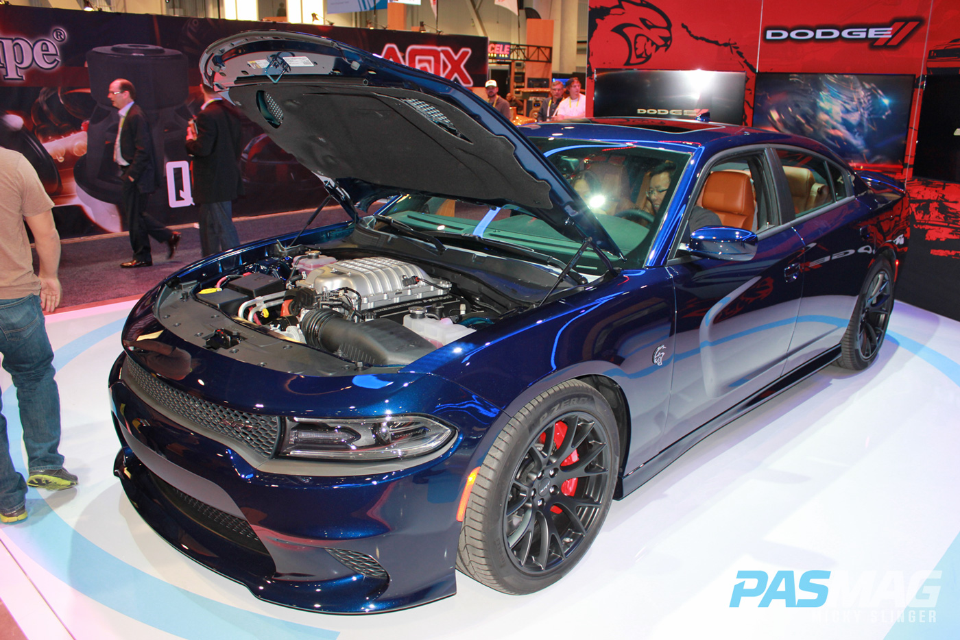 PASMAG CES 2015 Las Vegas NV ARC Audio Chip Foose Dodge Charger Wirez