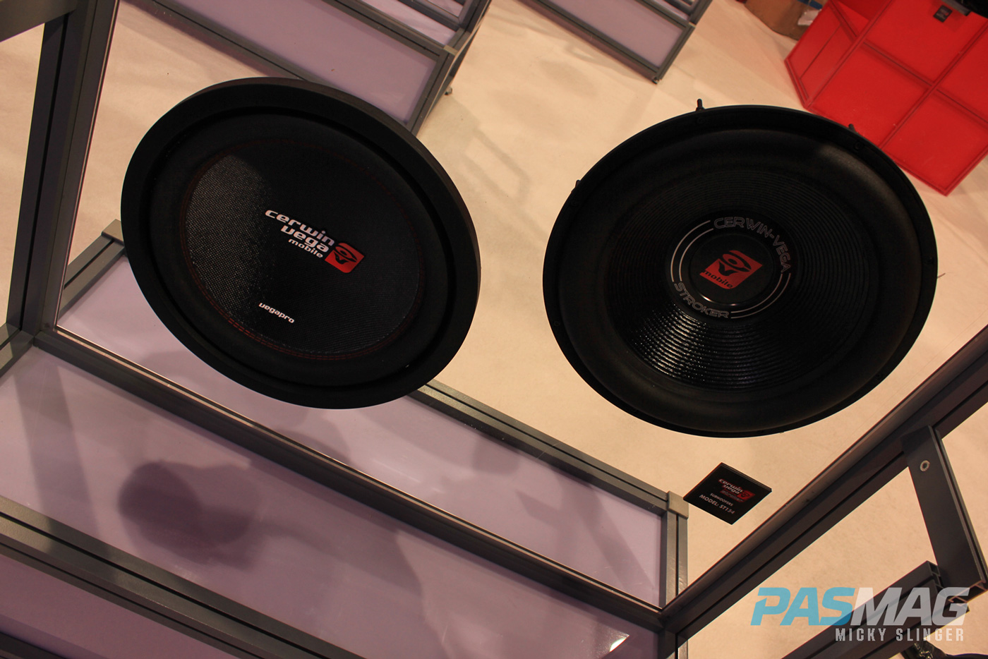 PASMAG CES 2015 Las Vegas NV Cerwin Vega VegaPro Stroker front