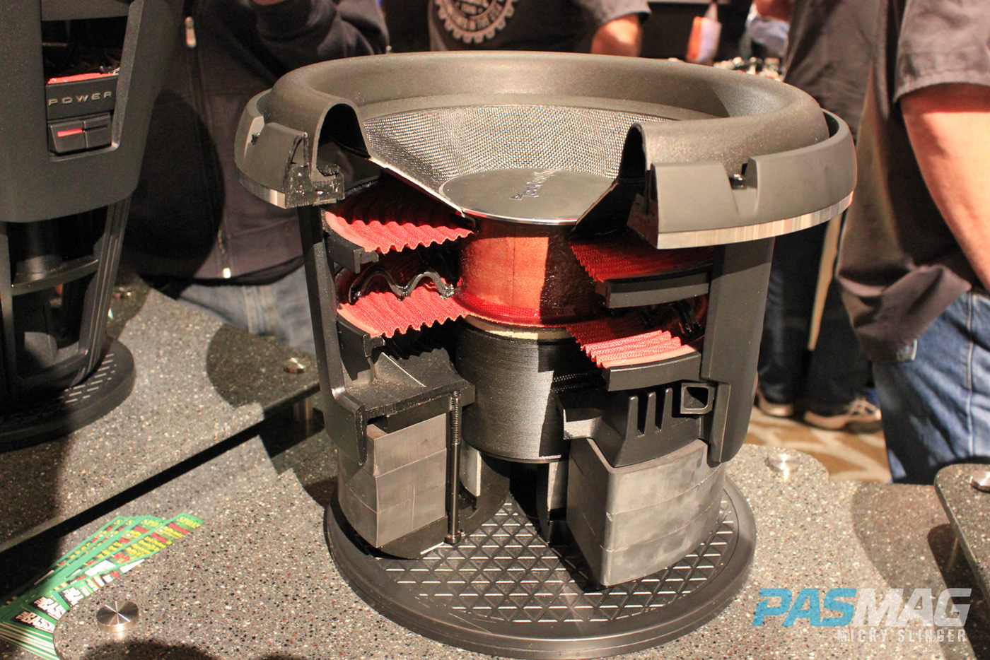 PASMAG CES 2015 Las Vegas NV Rockford Fosgate T3 Subwoofer