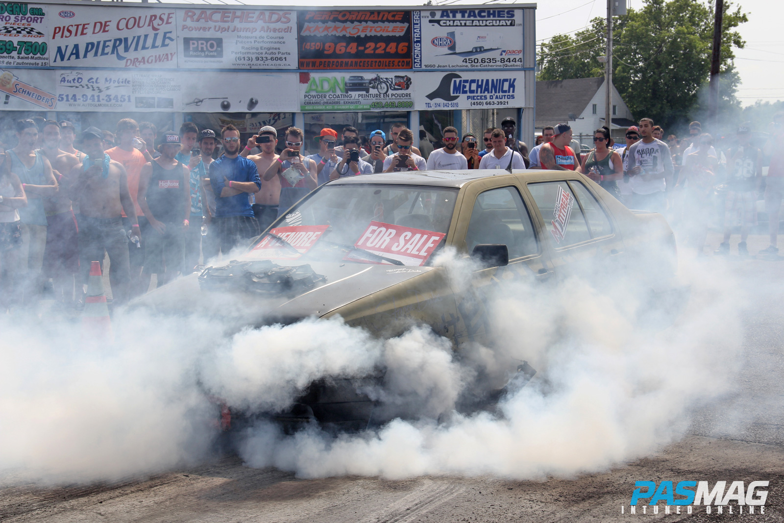 PASMAG Eurokracy Napierville Dragway QC Intuned Online June 28 2014 VW Audi BMW Mercedes Porsche 400