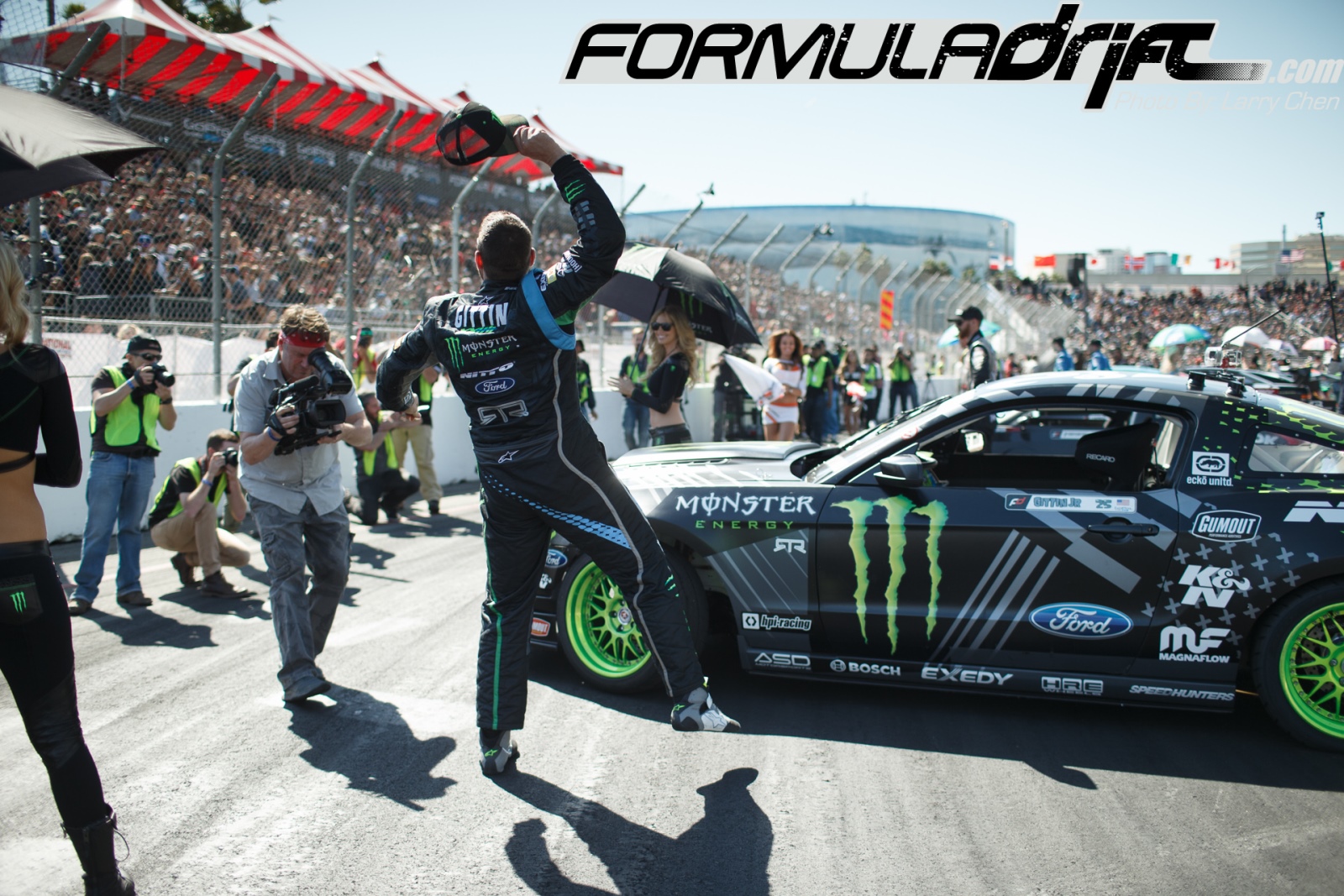 PASMAG Formula Drift Long Beach California 2014 Vaughn Gittin Jr