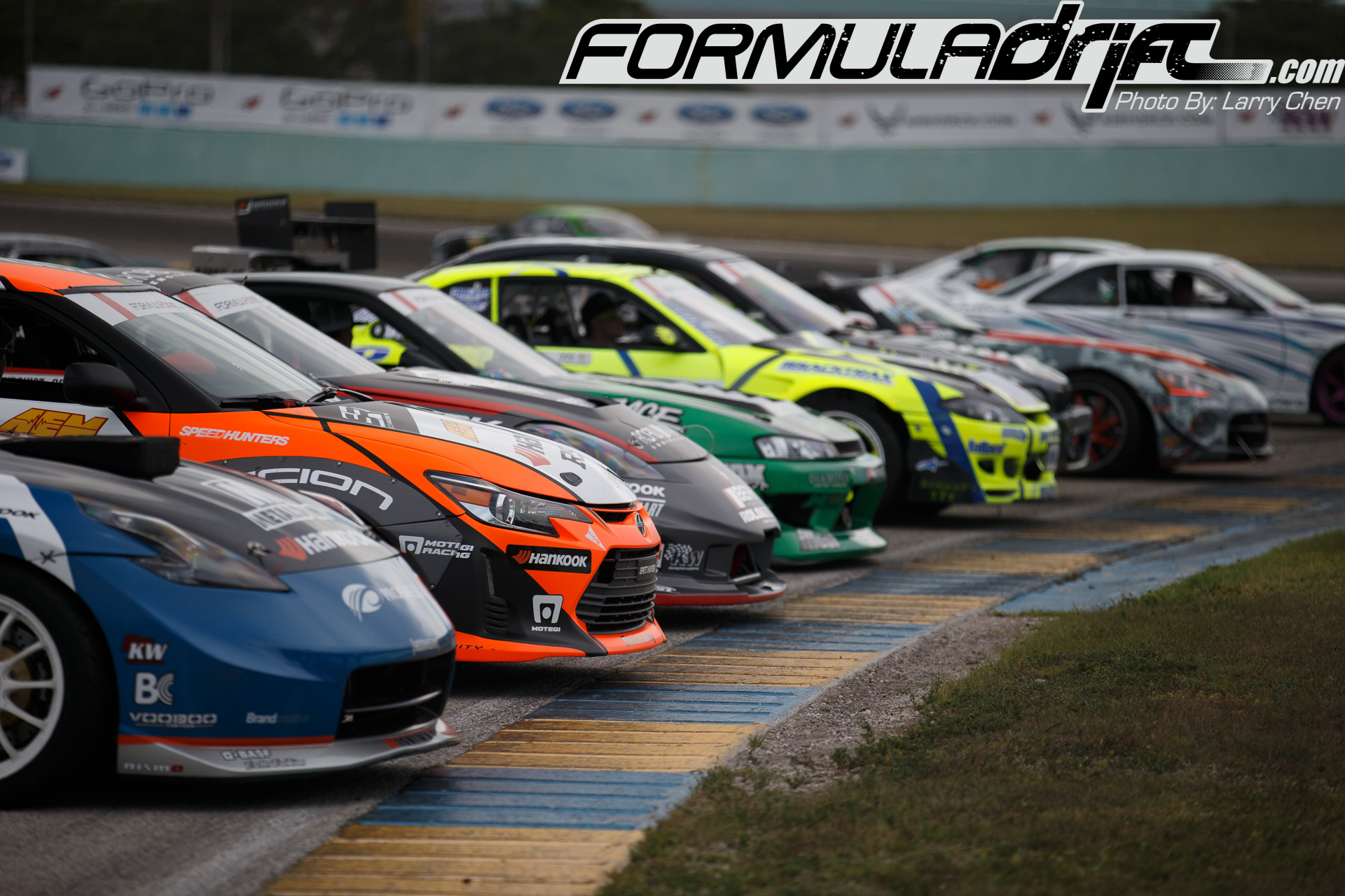 PASMAG Formula Drift 2014 Miami Florida Larry Chen Drivers Cars Group